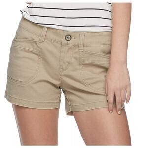 Unionbay Delaney Stretch Twill Shorts Khaki Retro Festival 3 Casual Summer Beach